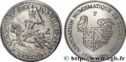 QUINTA REPUBBLICA FRANCESE Médaille, Franc à cheval, Association numismatique de Bourgogne