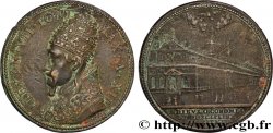 ITALY- PAPAL STATES - ALEXANDER VII (Fabio Chigi) Médaille, Nouvelle aile de l’hôpital Santo Spirito de Sassia