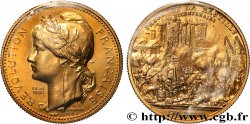 CINQUIÈME RÉPUBLIQUE Médaille, Bicentenaire de la Révolution Française, Prise de la Bastille FDC