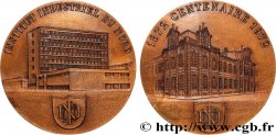 QUINTA REPUBLICA FRANCESA Médaille, Centenaire de l’Institut industriel du Nord