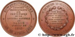 ASSURANCES Médaille, 50e anniversaire de la Société protestante et prévoyance et de secours mutuels de Paris