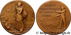 SOCIÉTÉS D AGRICULTURE, HORTICULTURE, PÊCHE ET CHASSE Médaille, Société d’agriculture de Joigny Yonne