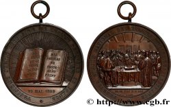 SECOND EMPIRE Médaille, Troisième jubilé séculaire de l’église réformée de France