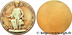 CINQUIÈME RÉPUBLIQUE Médaille, Reproduction du sceau de Saint Louis
