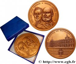 BUILDINGS AND HISTORY Médaille, Le Louvre de Napoléon III, Louis Visconti et Hector Lefuel, n°252