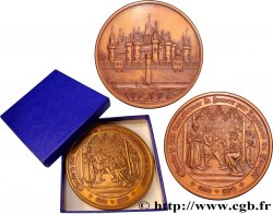 MONUMENTS ET HISTOIRE Médaille, Charles V fait transformer le Louvre, n°256