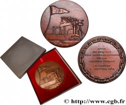 QUINTA REPUBLICA FRANCESA Médaille, Mise en service des installations de la grande forme EBC