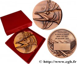 FUNFTE FRANZOSISCHE REPUBLIK Médaille, Fédération de Seine et Marne