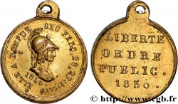 CARLOS X Médaille, Ordre public