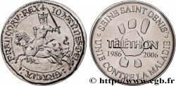 FUNFTE FRANZOSISCHE REPUBLIK Médaille, Franc à cheval, Téléthon