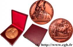 CINQUIÈME RÉPUBLIQUE Médaille, Bicentenaire de la naissance d’Anne Hilarion de Costentin, comte de Tourville SUP