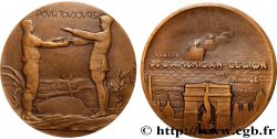 TERCERA REPUBLICA FRANCESA Médaille, Pour toujours, Visite de l’American Legion