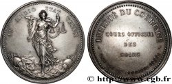 LYON ET DU LYONNAIS (JETONS ET MÉDAILLES DE...) Médaille, courtiers de commerce de soie, refrappe