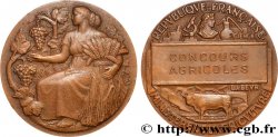 FUNFTE FRANZOSISCHE REPUBLIK Médaille, Concours agricoles