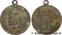 TROISIÈME RÉPUBLIQUE Médaille, Souvenir du centenaire de la compagnie des sapeurs pompiers