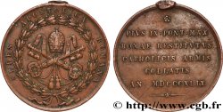 VATICAN - PIUS IX (Giovanni Maria Mastai Ferretti) Médaille, Siège apostolique romain