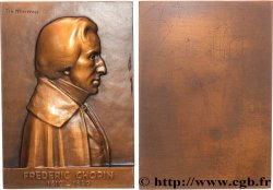 ARTISTS : MUSICIANS, PAINTERS, SCULPTORS Plaquette, Frédéric Chopin