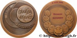 CINQUIÈME RÉPUBLIQUE Médaille, France Canada, Amitié et Coopération, n°248