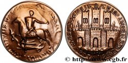 QUINTA REPUBLICA FRANCESA Médaille, Reproduction du Sceau de Marseille