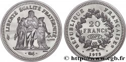 QUINTA REPUBLICA FRANCESA Médaille, Essai de 20 francs Hercule, copie