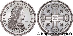 LOUIS XV  THE WELL-BELOVED  Médaille, Louis d’argent à la croix aux huit L couronnées, copie