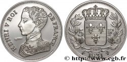 QUINTA REPUBLICA FRANCESA Médaille, 5 Francs, copie