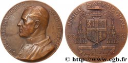 TROISIÈME RÉPUBLIQUE Médaille, Cardinal Dubois, Jubilé sacerdotal