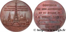 TROISIÈME RÉPUBLIQUE Médaille de l’ascension de la Tour Eiffel (1er étage)