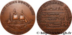 FUNFTE FRANZOSISCHE REPUBLIK Médaille, 150e anniversaire du premier courtier maritime français, Barry Rogliano Salles