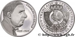 QUINTA REPUBBLICA FRANCESE Médaille, Charles de Gaulle, président de la République