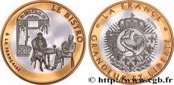 QUINTA REPUBBLICA FRANCESE Médaille, Le bistrot