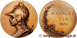 III REPUBLIC Médaille de tir