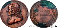 LITERATURE : WRITERS - POETS Médaille, François-Marie Arouet dit Voltaire