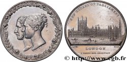 GRANDE BRETAGNE - VICTORIA Médaille, New Houses of Parliament TTB/TTB+