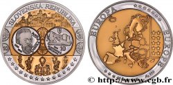 QUINTA REPUBLICA FRANCESA Médaille, Europe, Slovaquie