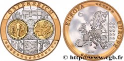 QUINTA REPUBLICA FRANCESA Médaille, Europe, Autriche