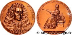 ARTISTS : MUSICIANS, PAINTERS, SCULPTORS Médaille, 250e anniversaire de la naissance d’Antoine Watteau