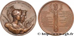LUIGI FILIPPO I Médaille, La France et Napoléon 
