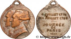 III REPUBLIC Médaille, Journée de Paris