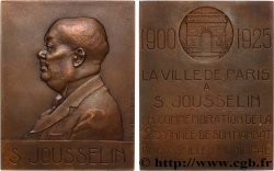 TERZA REPUBBLICA FRANCESE Plaquette, Stéphane Jousselin, conseiller municipal de Paris