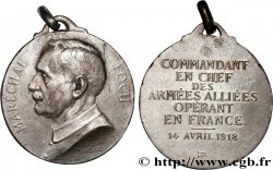 TERCERA REPUBLICA FRANCESA Médaille, Maréchal Foch