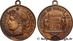 TERCERA REPUBLICA FRANCESA Médaille, Souvenir du tirage au sort