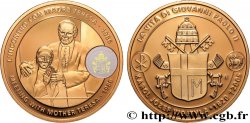 VATICAN ET ÉTATS PONTIFICAUX Médaille, La rencontre avec Mère Teresa