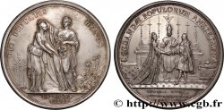 LOUIS XV DIT LE BIEN AIMÉ Médaille, Mariage de Louis XV, Rosières de Canon, Mézidon et Vieux Fumé