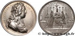 LOUIS XV DIT LE BIEN AIMÉ Médaille, Mariage de Louis XV et de Marie Leszczynska