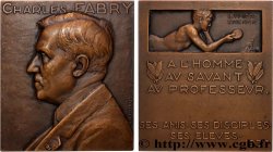 III REPUBLIC Plaque, Charles Fabry