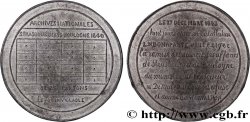 SECOND REPUBLIC Médaille, Dossiers, demandes et refusés