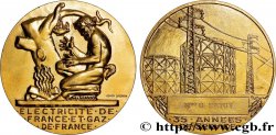 COMPANIES, INDUSTRIES AND MISCELLANEOUS TRADES Médaille, 35 années de service