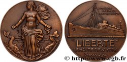 VIERTE FRANZOSISCHE REPUBLIK Médaille, Paquebot “Liberté”