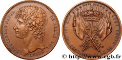 ITALY - KINGDOM OF THE TWO SICILIES - JOACHIM MURAT Médaille, Distribution des drapeaux aux légions provinciales, refrappe